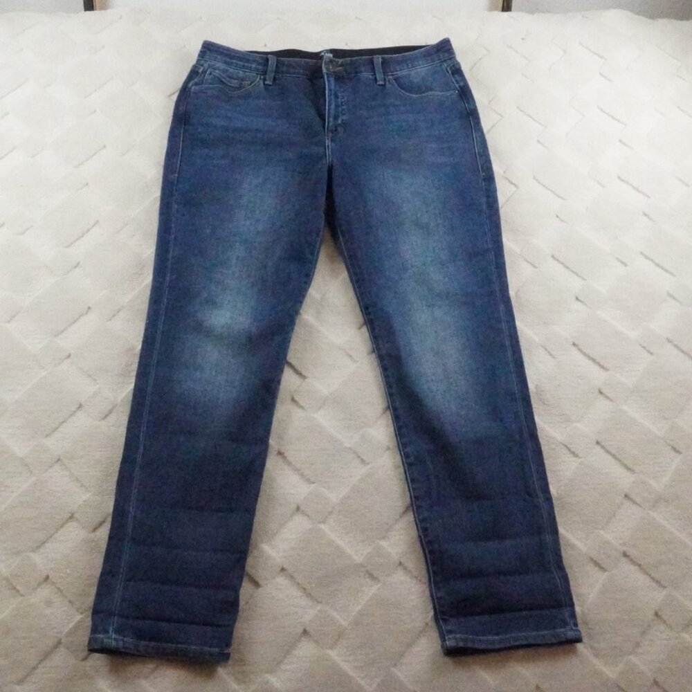 LuLaRoe Women's Skinny Jeans in Dark Blue Wash